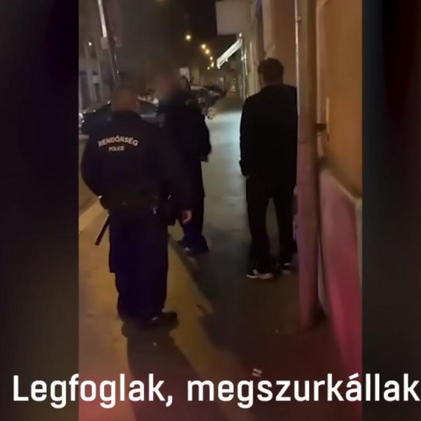 „Megszurkállak” – mondta a rendőr a külföldinek