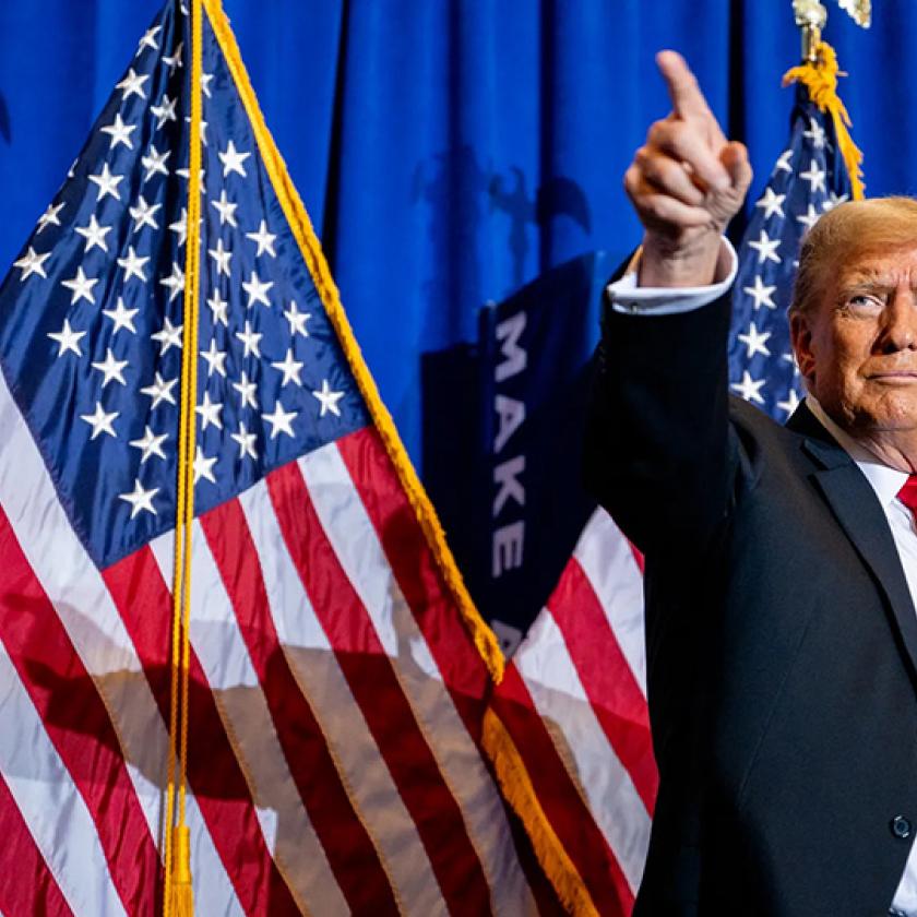 Donald Trump simán győzött a New Hampshire-i republikánus előválasztáson 