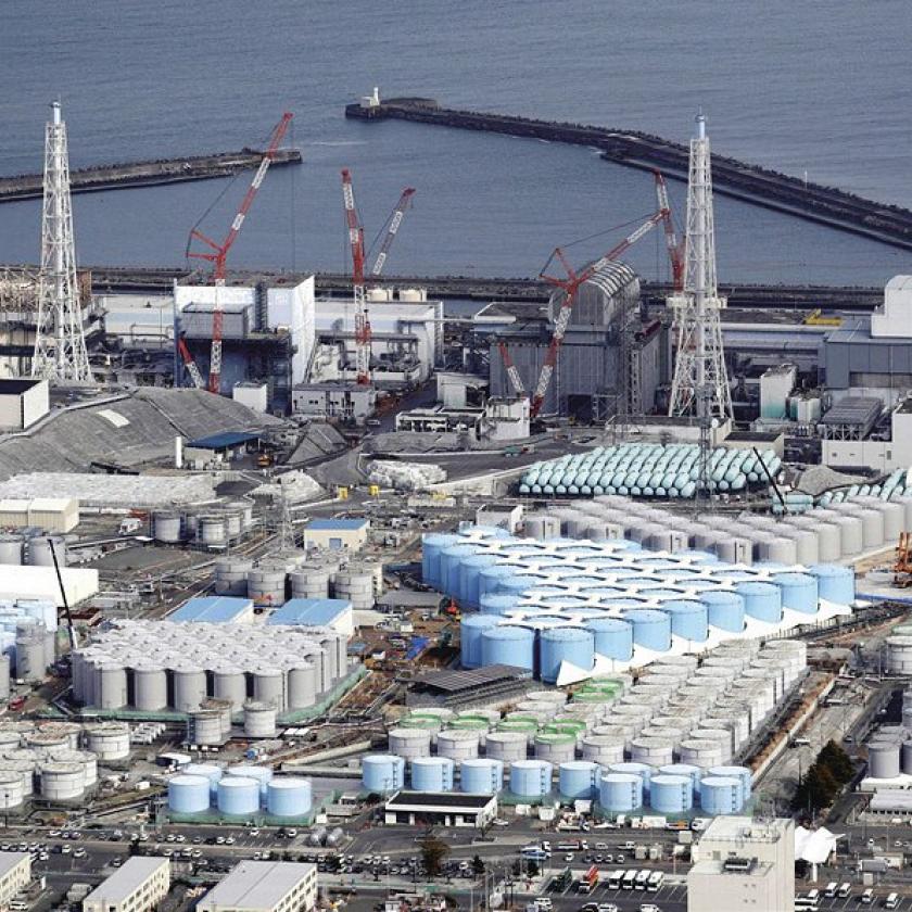 Földrengés volt Fukusimában, felfüggesztették az atomerőmű hűtővizének kibocsátását 