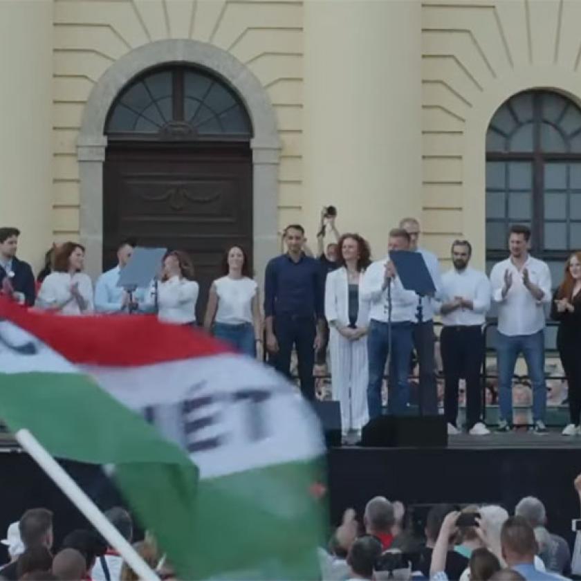 Magyar Péter: "Feloszlatjuk az Orbán-Tiborcz-Mészáros részvénytársaságot"